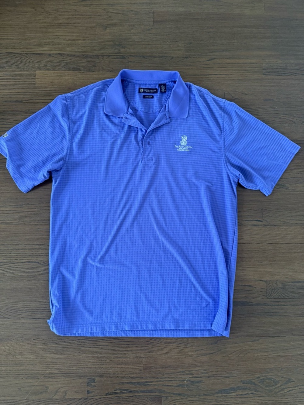 Ping Collection Men's Perforated  Polo Shirt